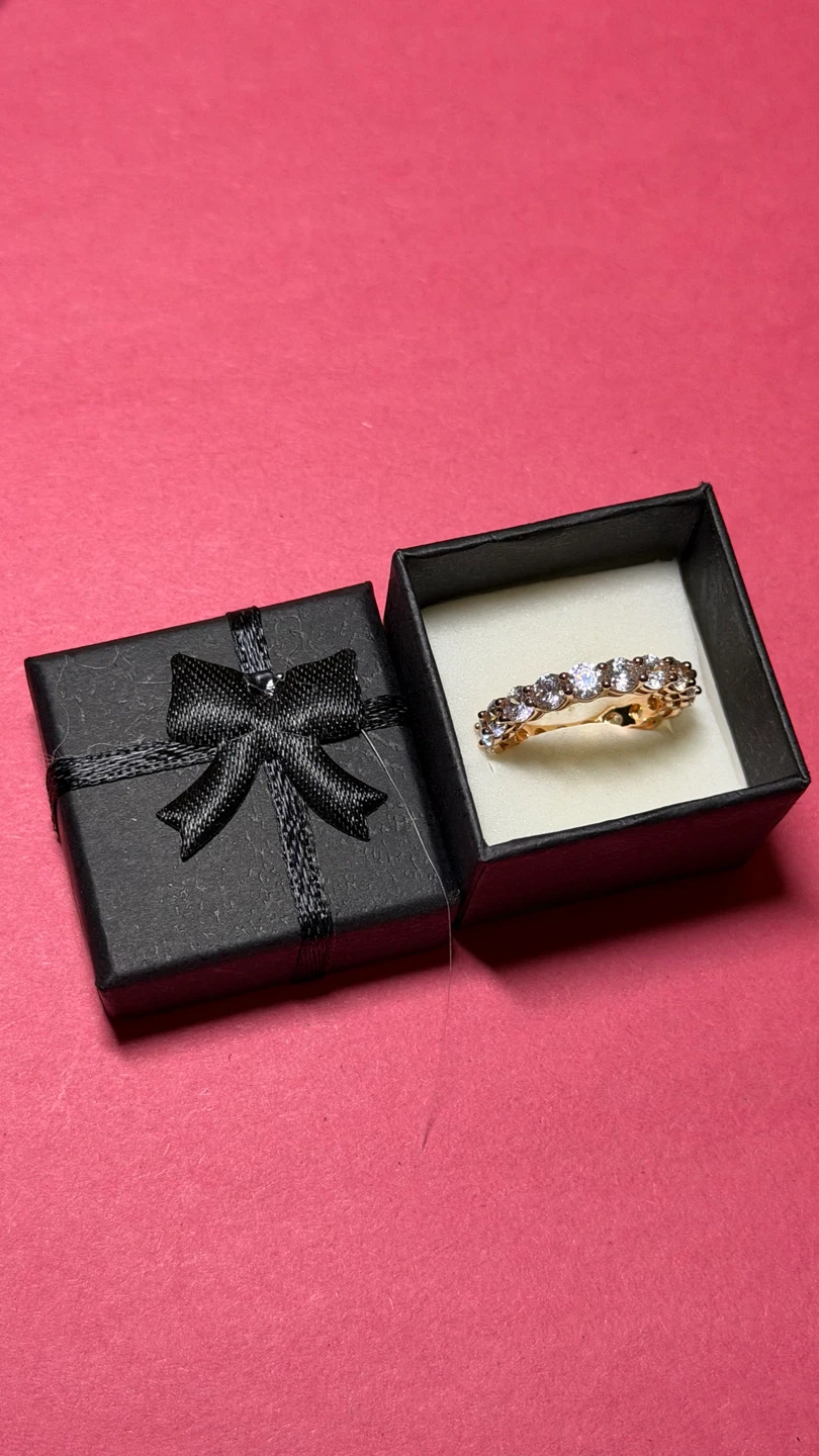 925 Gold Promise Ring - photo 5