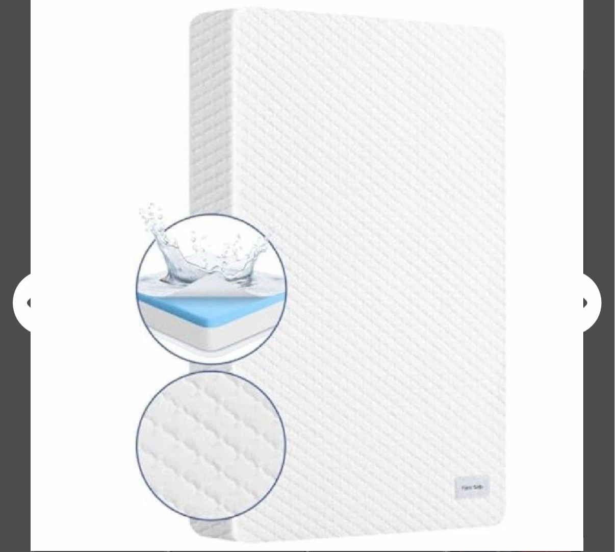 Criblike Portable Crib Mattress 38" x 26" - photo 3