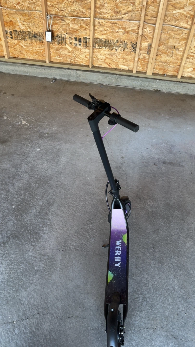 WERHY Electric Scooter new open box - photo 4