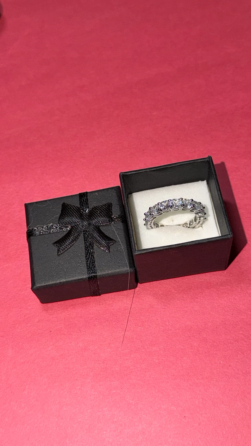 925 Sterling Silver Promise Ring - photo 3