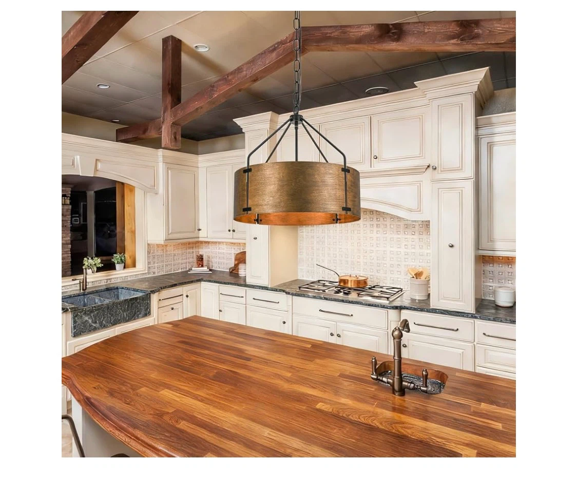 Drum Pendant Light Fixture - photo 4