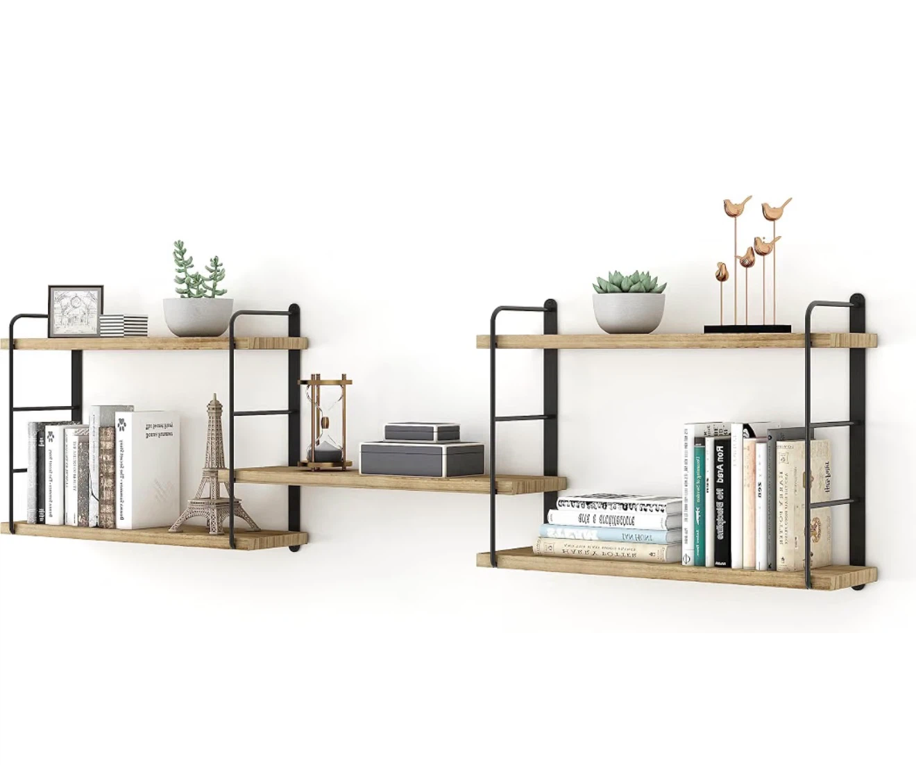 Industrial-Style Wall Shelf – Modern & Decorative ✨ - photo 2