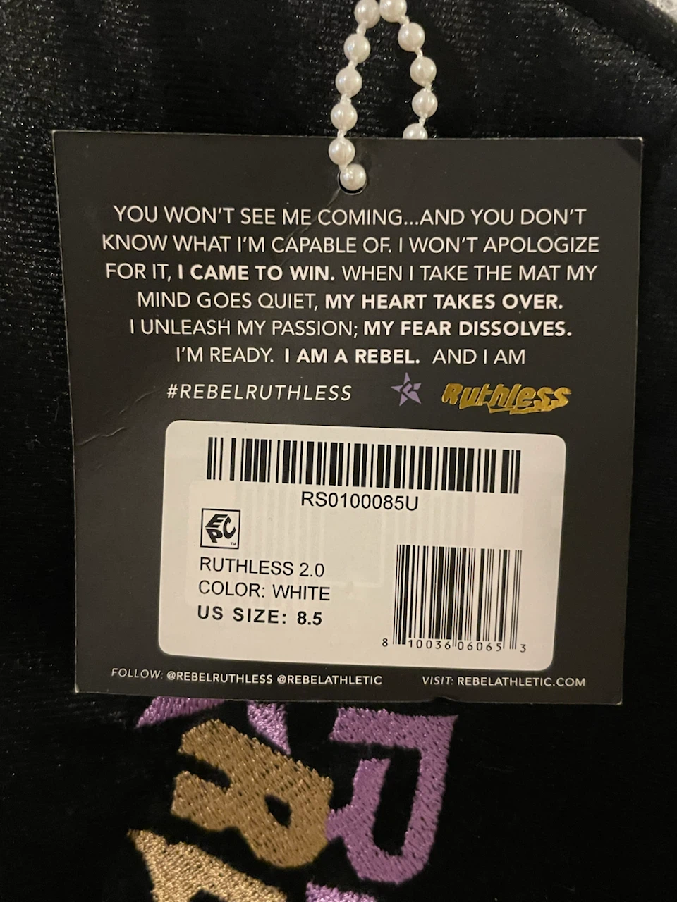 Rebel Ruthless 2.0 Shoe Bag…NWT - photo 4