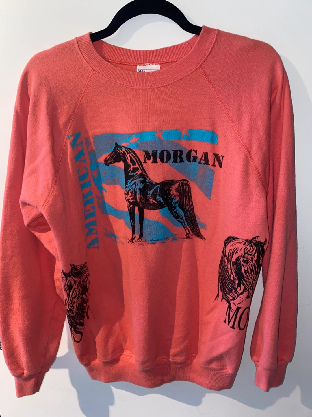 American Morgan Horse vintage sweater