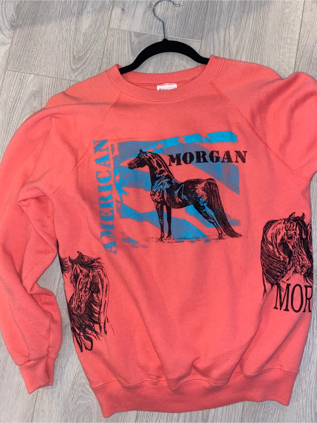 American Morgan Horse vintage sweater - photo 4