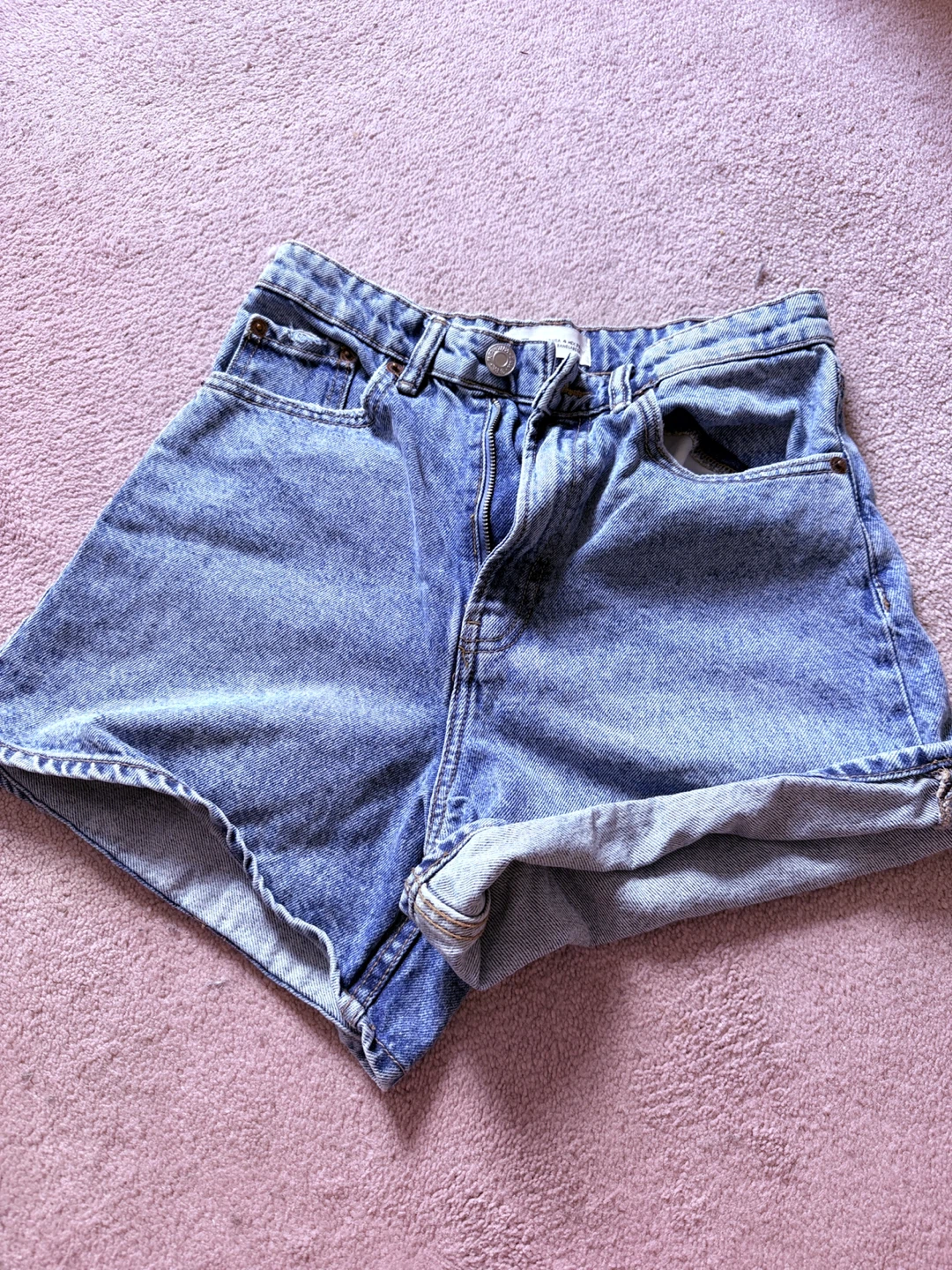 Zara Denim Shorts - Size 4 - photo 2