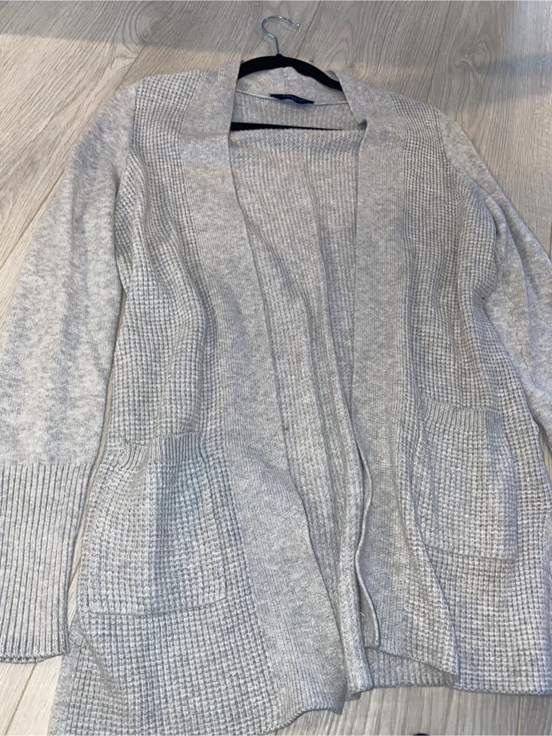 Denver Hayes Grey Open-Front Cardigan - photo 3