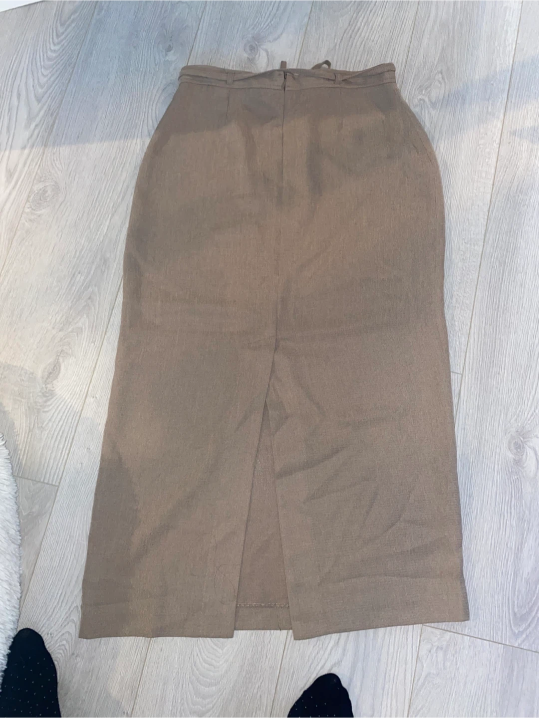 Jessica Petites beige midi skirt - photo 3