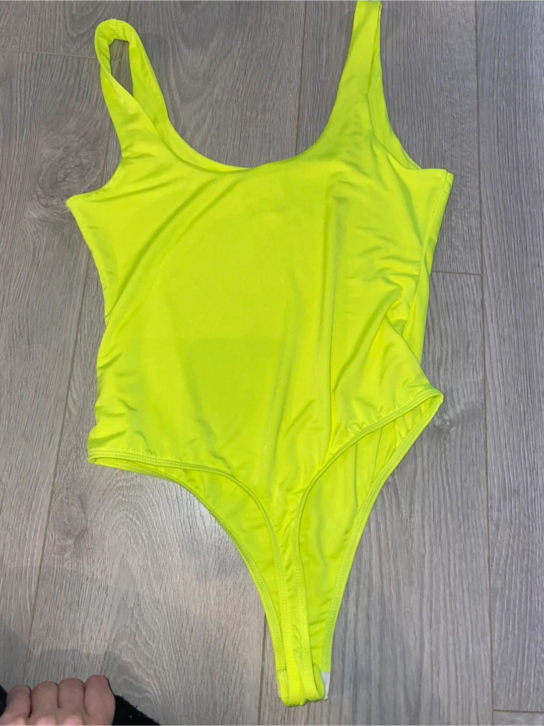 Neon yellow bodysuit - photo 3