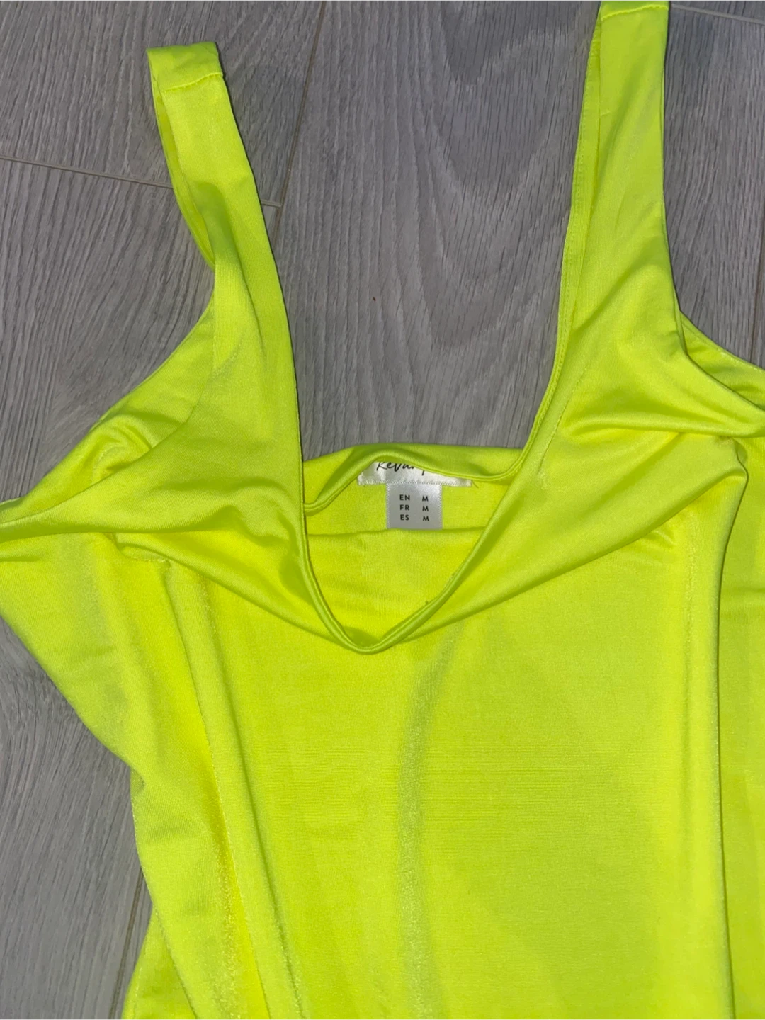 Neon yellow bodysuit - photo 2