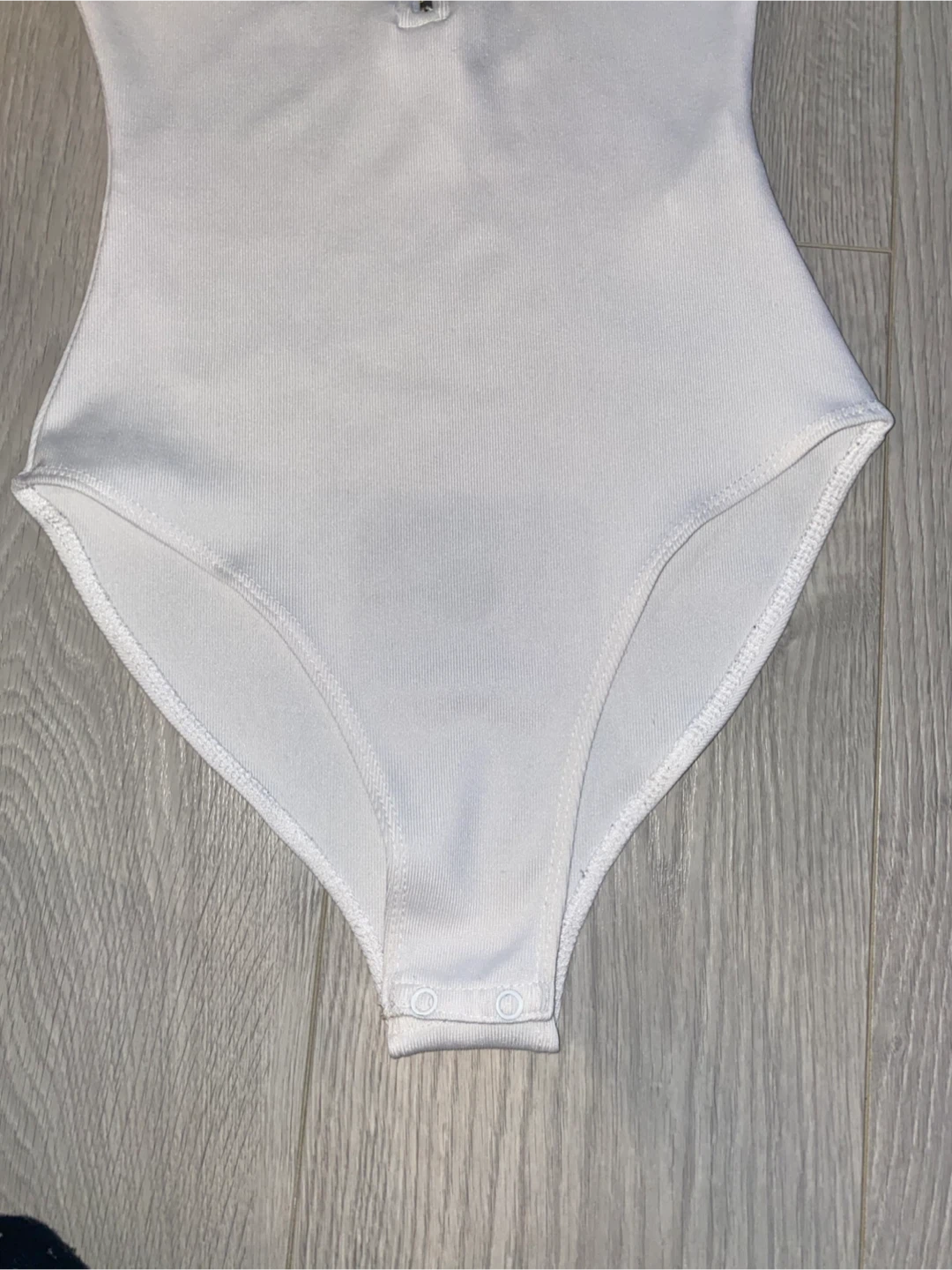 Ardene White Zip-Front Bodysuit - photo 3
