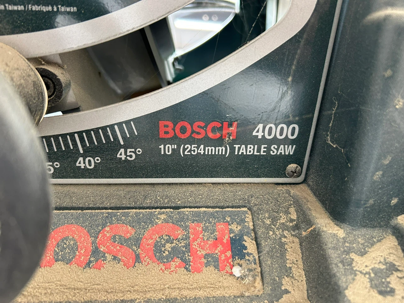 Bosch 4000 10" Table Saw - photo 4