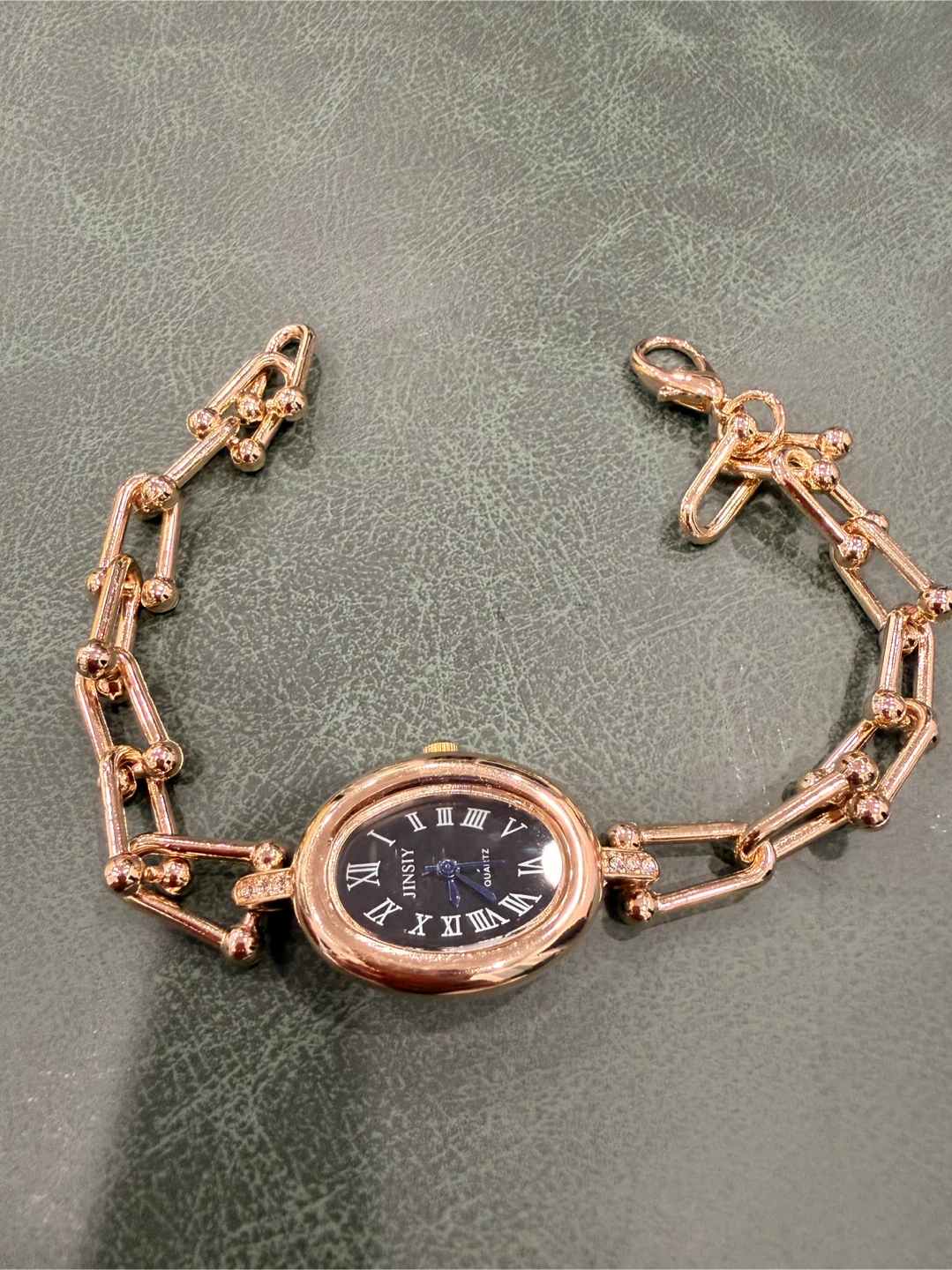 JINSIY Quartz Rose Gold Tone Women's Watch