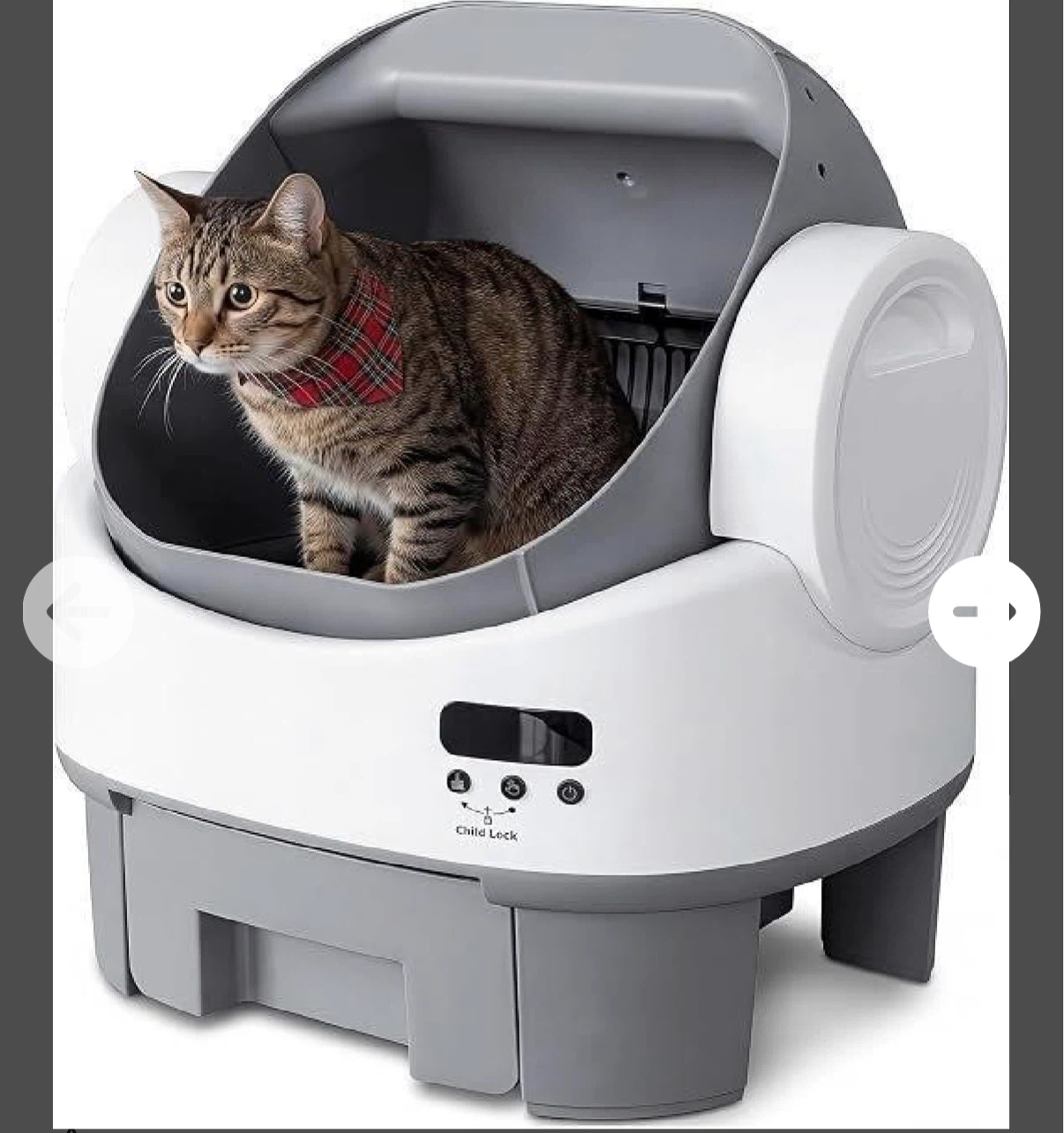 Extra-Large Scoop-Free Automatic Cat Litter Box