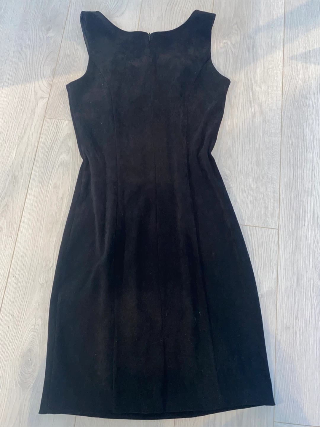 Vintage Black velvet Dress - Size 8 - photo 5