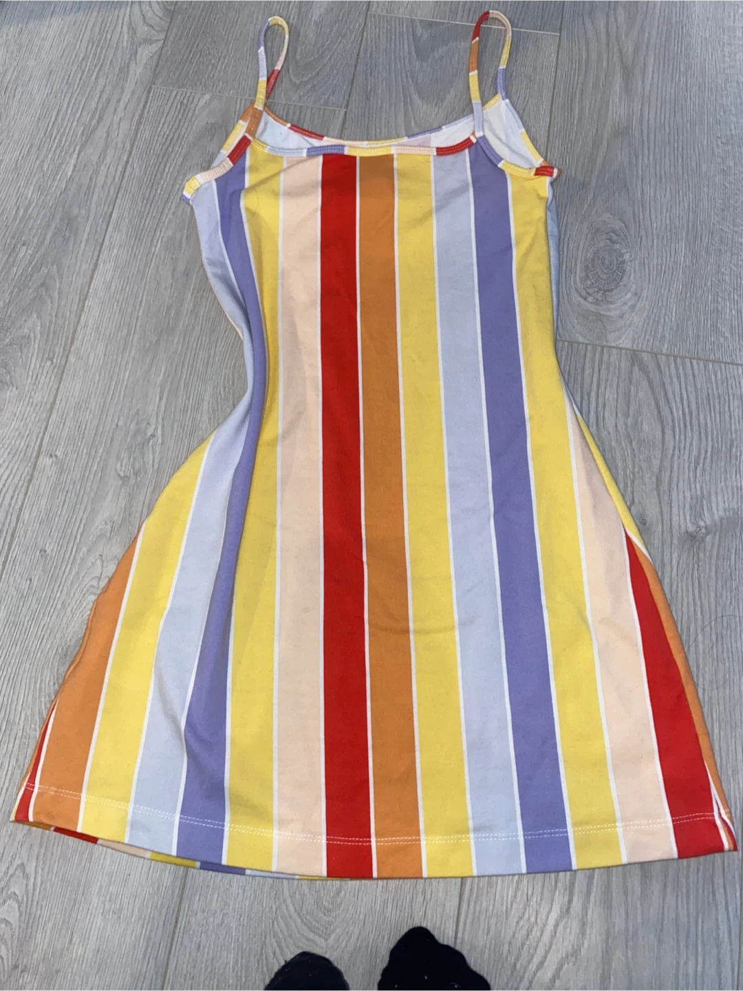 Nike Striped Spaghetti Strap Dress - XS