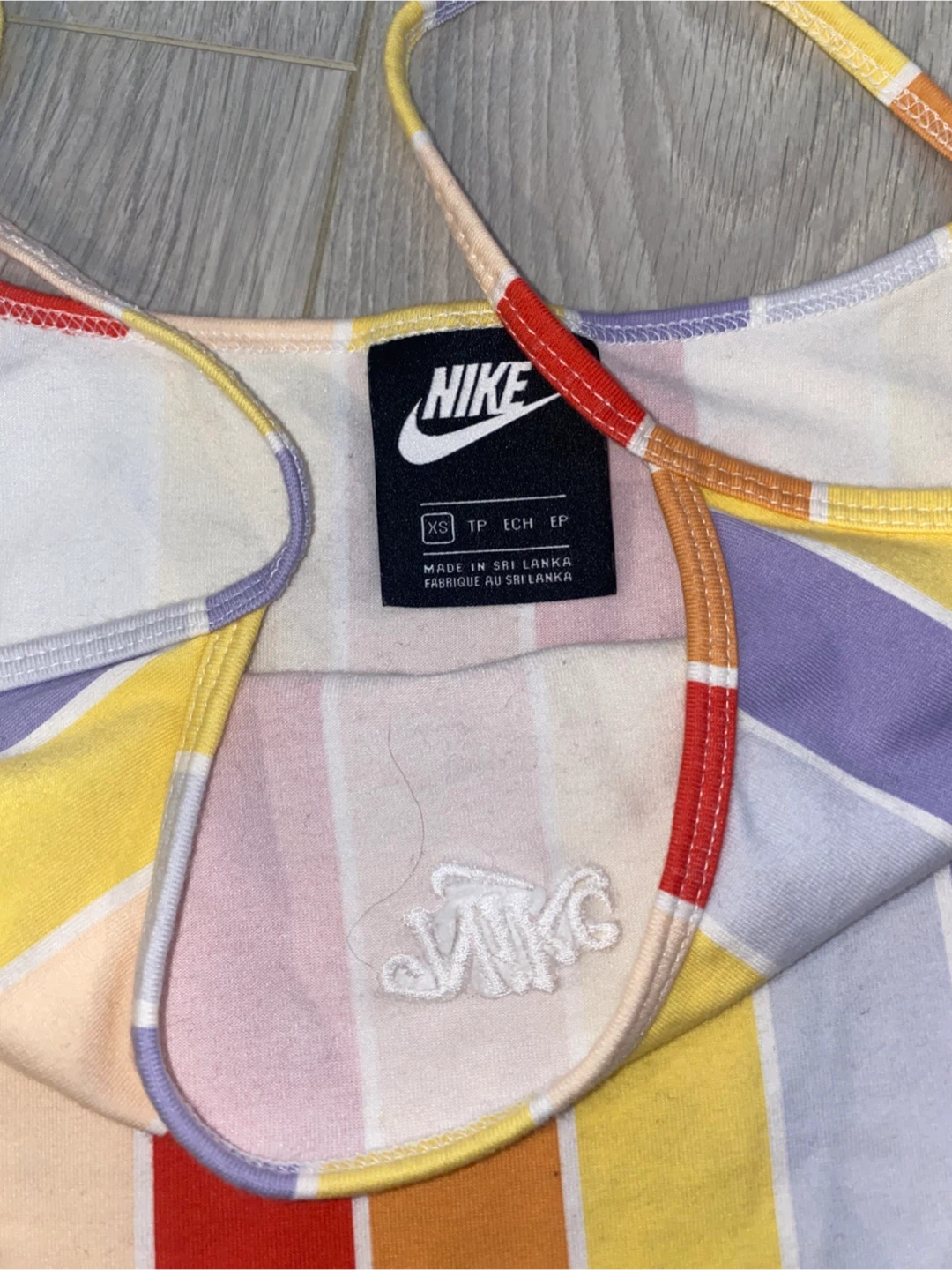 Nike Striped Spaghetti Strap Dress - XS - photo 2