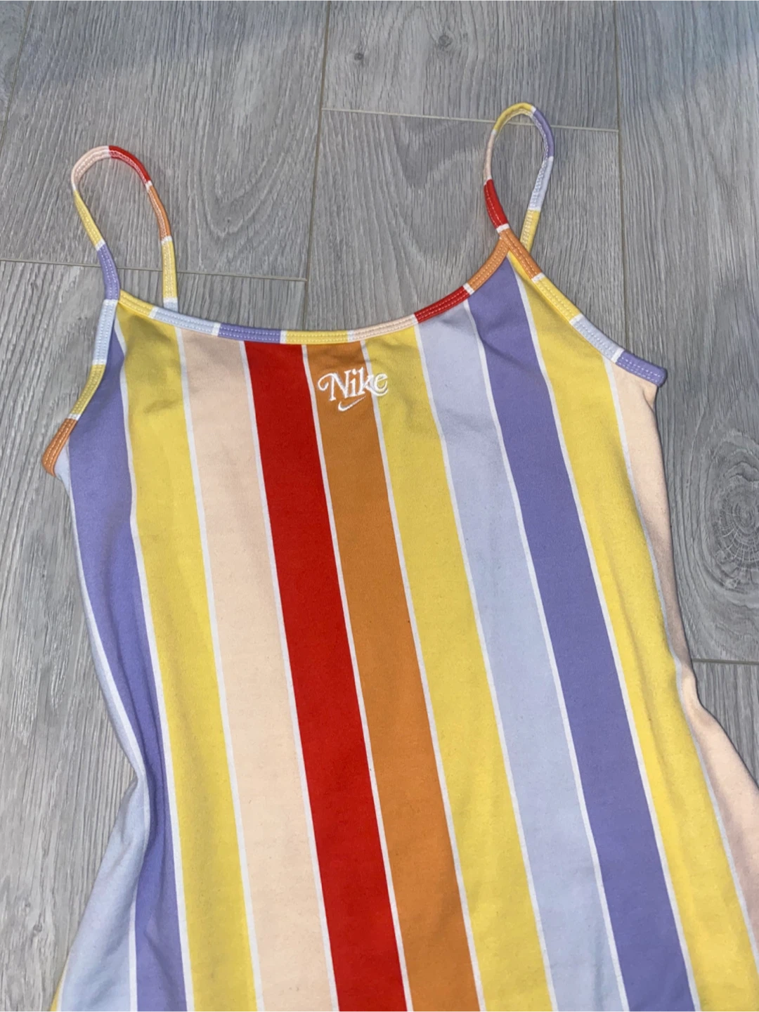 Nike Striped Spaghetti Strap Dress - XS - photo 3