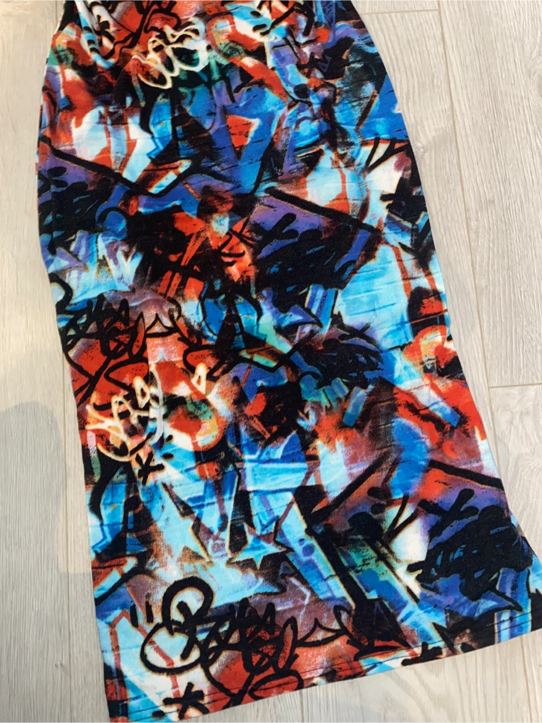 Seduction Women's M/M Dress - Graffiti Print - photo 3