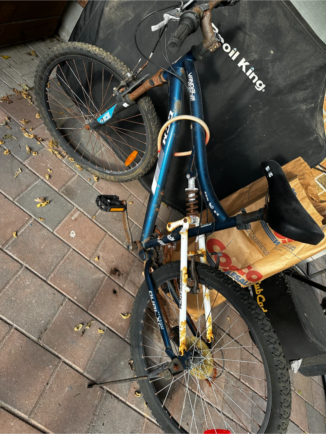Blue Dual-X Mountain Bike - photo 2