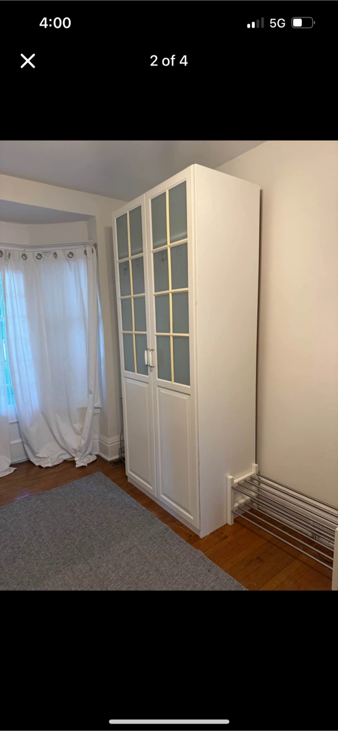 IKEA PAX Wardrobe with Glass Doors - photo 2