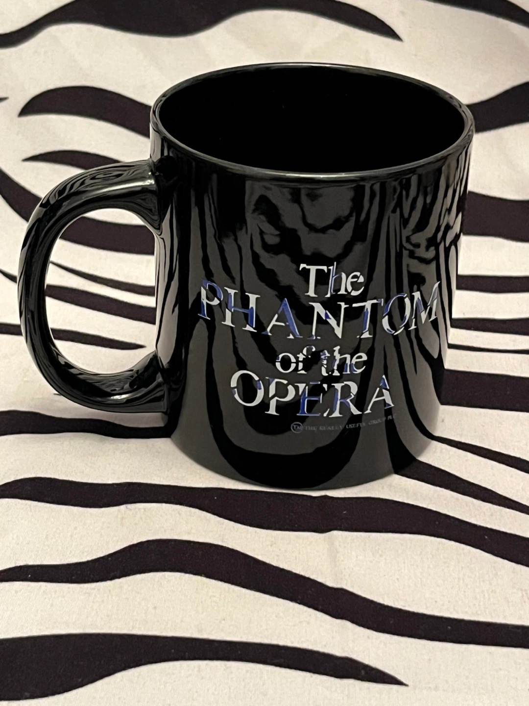🖤 Vintage 1986 The Phantom of the Opera Broadway musical mug - photo 3