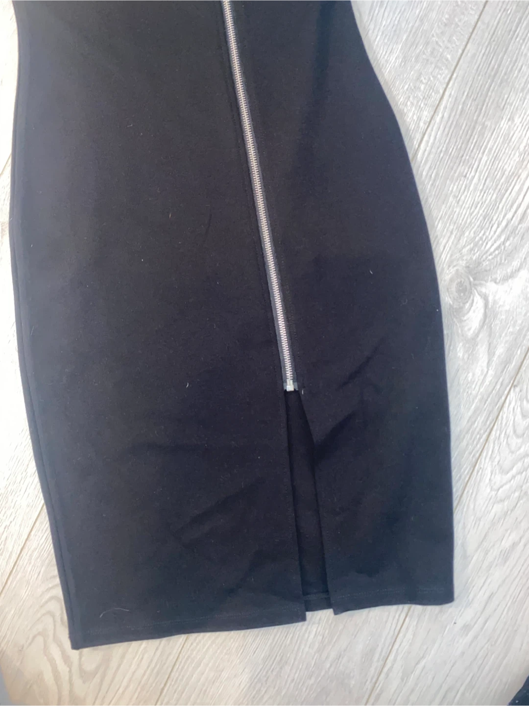 Stella & Dot Black Sleeveless Zipper Dress - photo 3