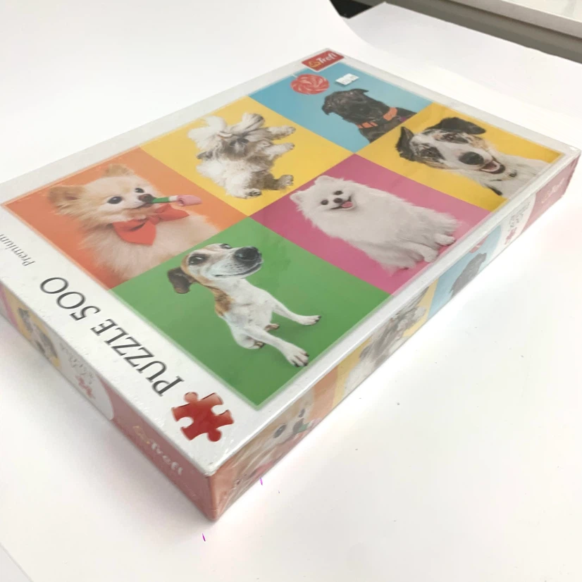 500 Piece Dog Puzzle Cute Puppy Jigsaw Puzzle Family Game New - photo 3