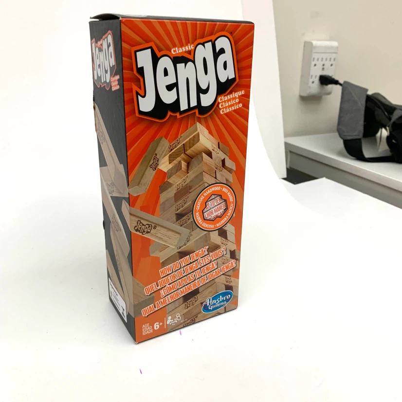 Jenga Classic Wooden Block Stacking Family Party Game New Sealed - photo 2