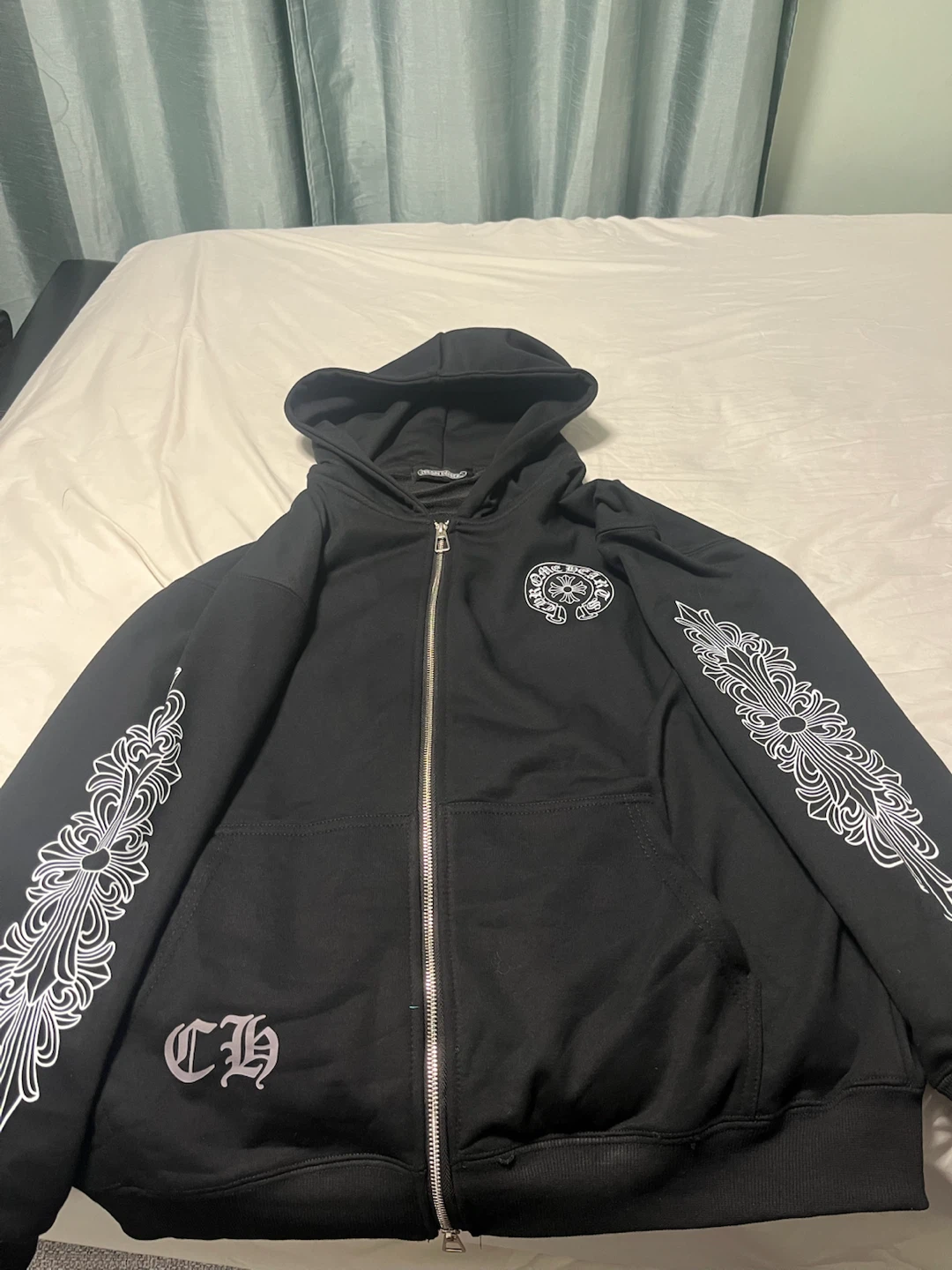 Chrome Hearts Malibu Zip-Up Hoodie - photo 2