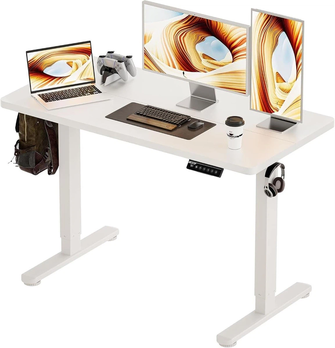 Standing Desk Electric Computer Desk 48x24 Inch