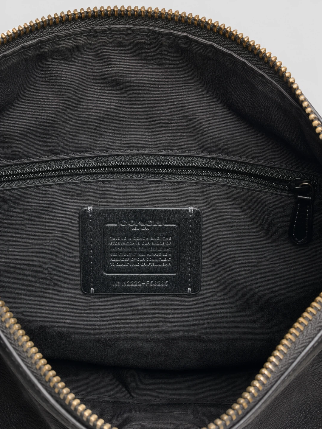 Coach Harley East/West Black Leather Hobo Bag – F38250 - photo 3