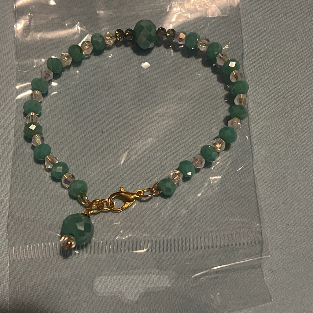 Pulsera de piedras preciosas hecha a mano - photo 3