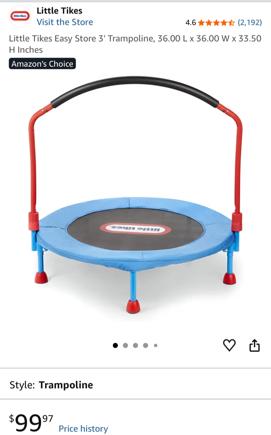 Little Tikes Trampoline