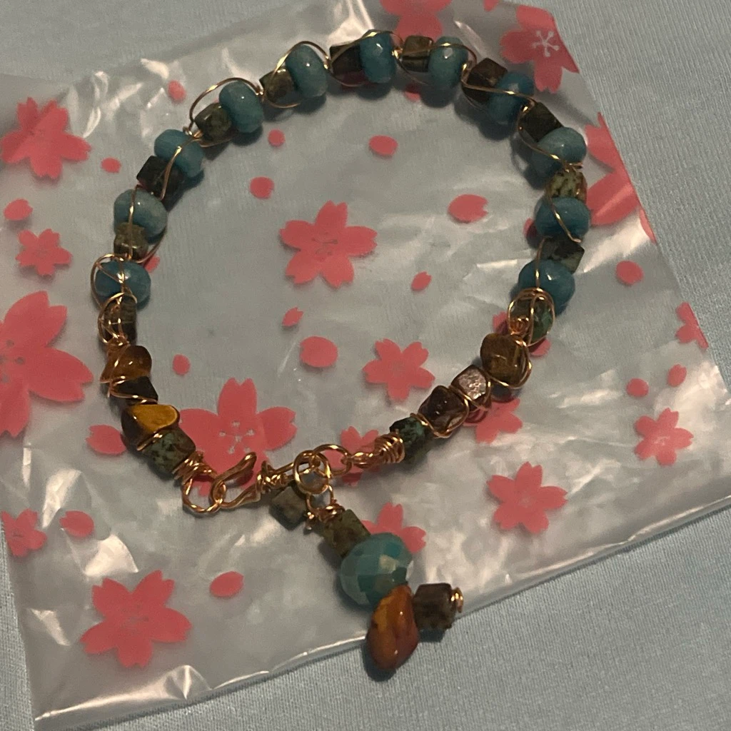 Beaded Bracelet with Charm - photo 3