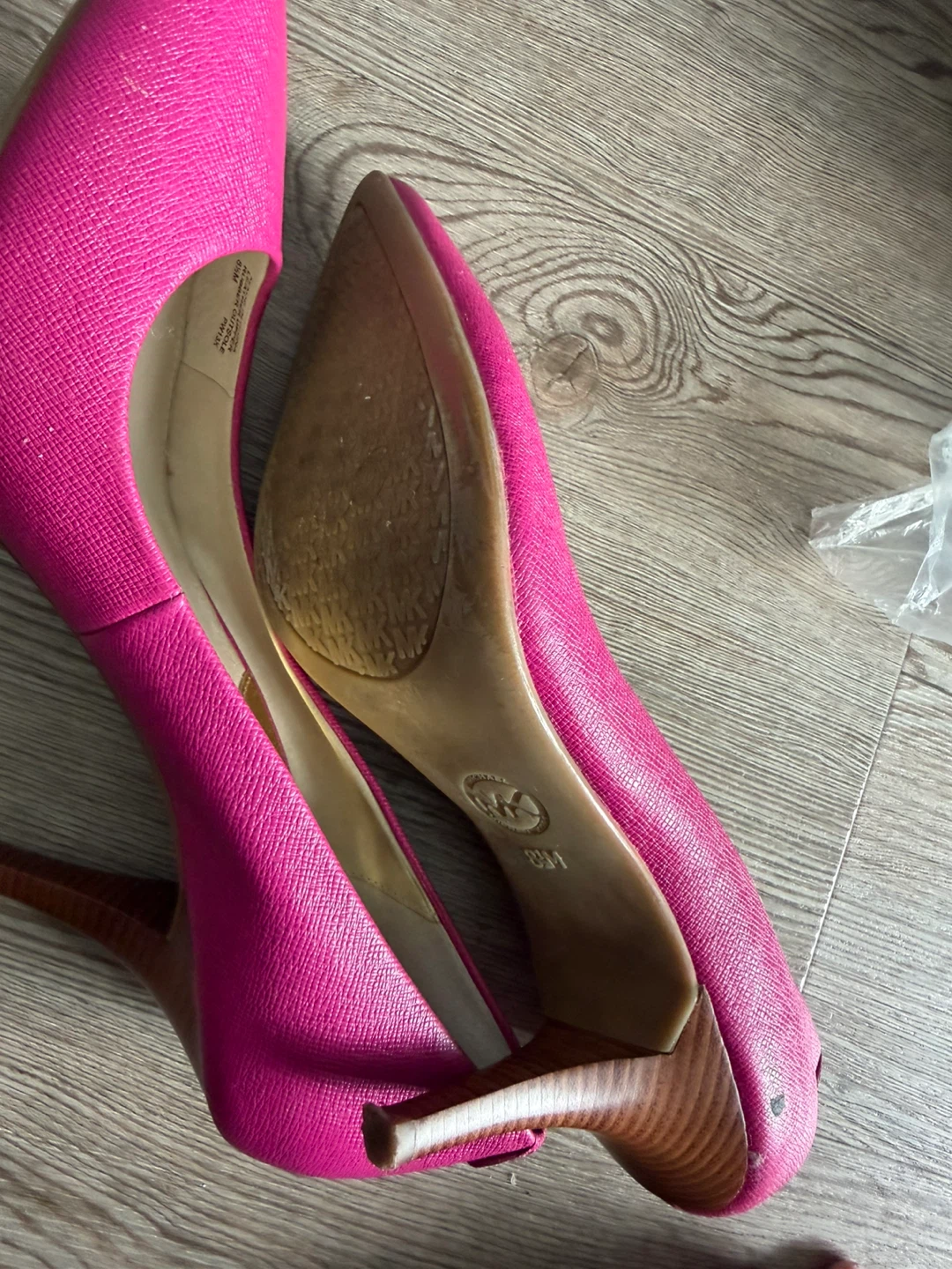 Michael Kors Pink Pointed Toe Heels Size - photo 4