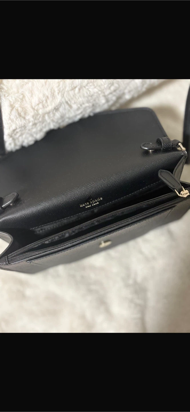 Kate Spade Black Glitter Crossbody Bag - photo 2