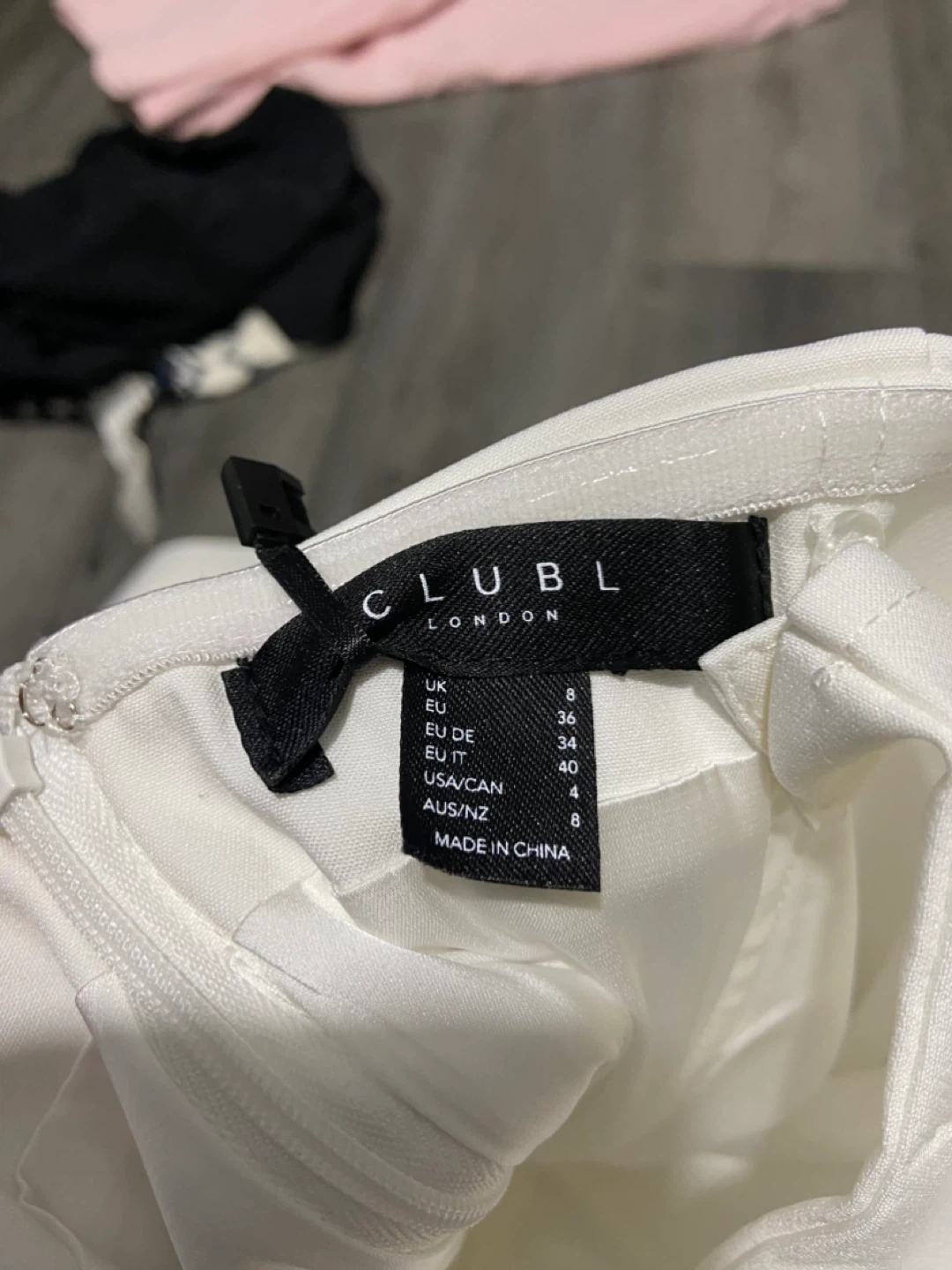 Club L London White Strapless Mini Dress - photo 3