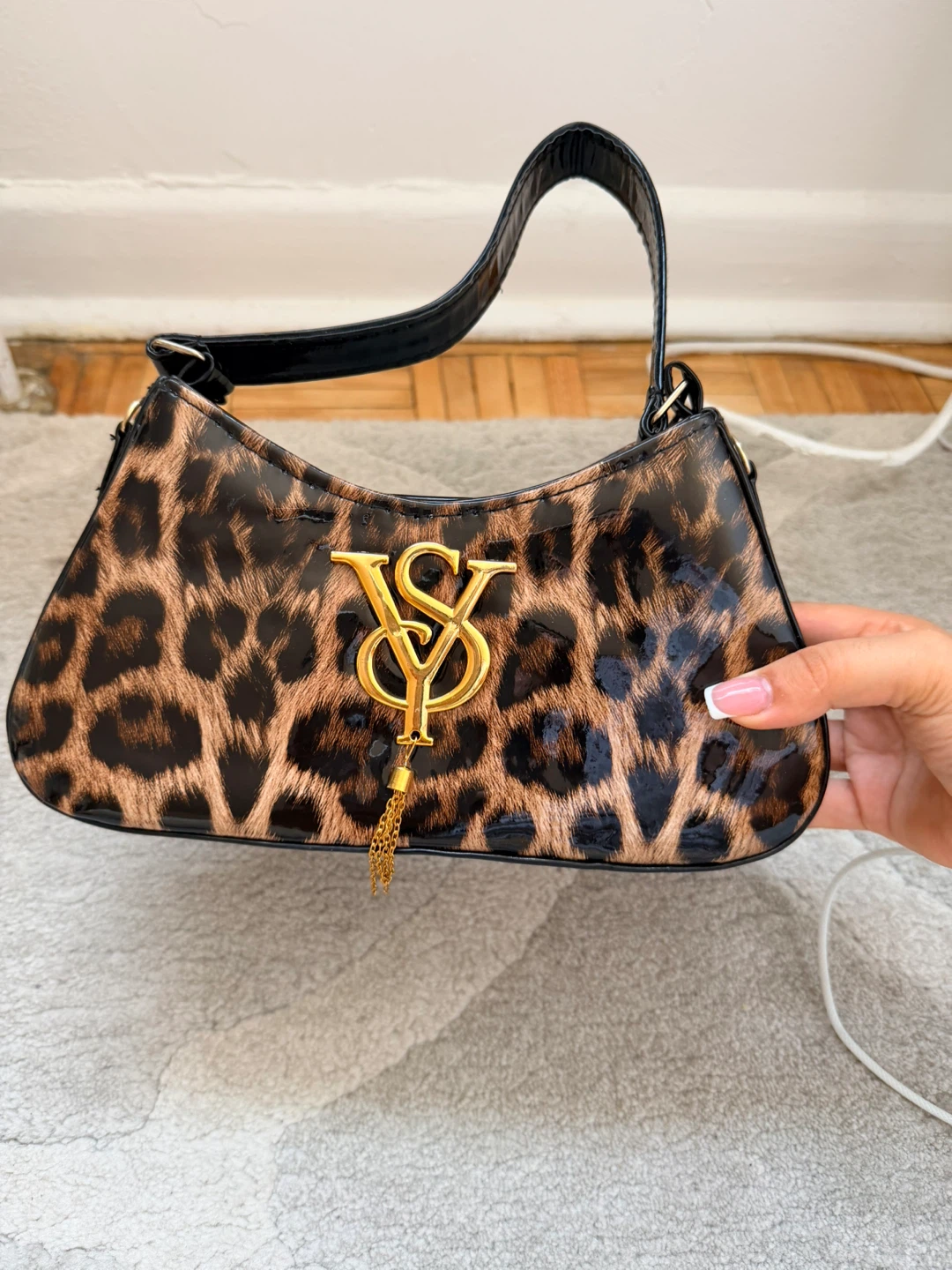 Victoria's Secret Leopard Print Shoulder Bag