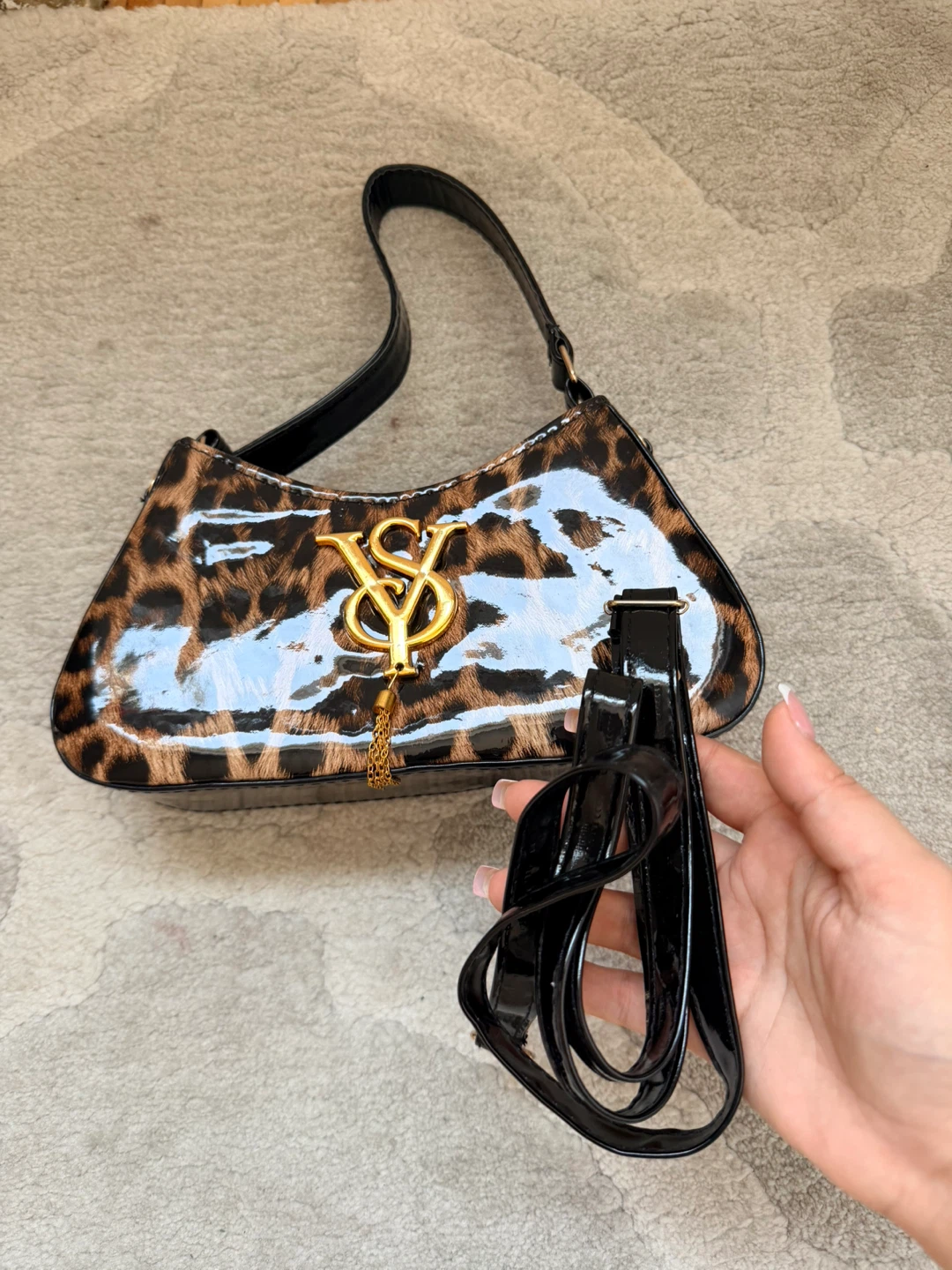 Victoria's Secret Leopard Print Shoulder Bag - photo 4