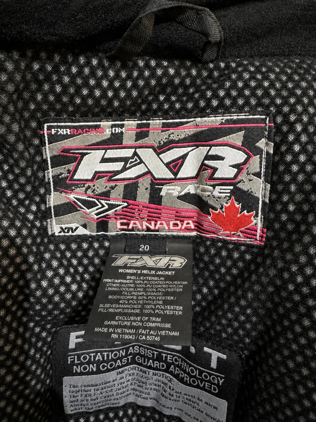 FXR Racing Women’s Helix Snowmobile Suit – Size 20 - photo 3