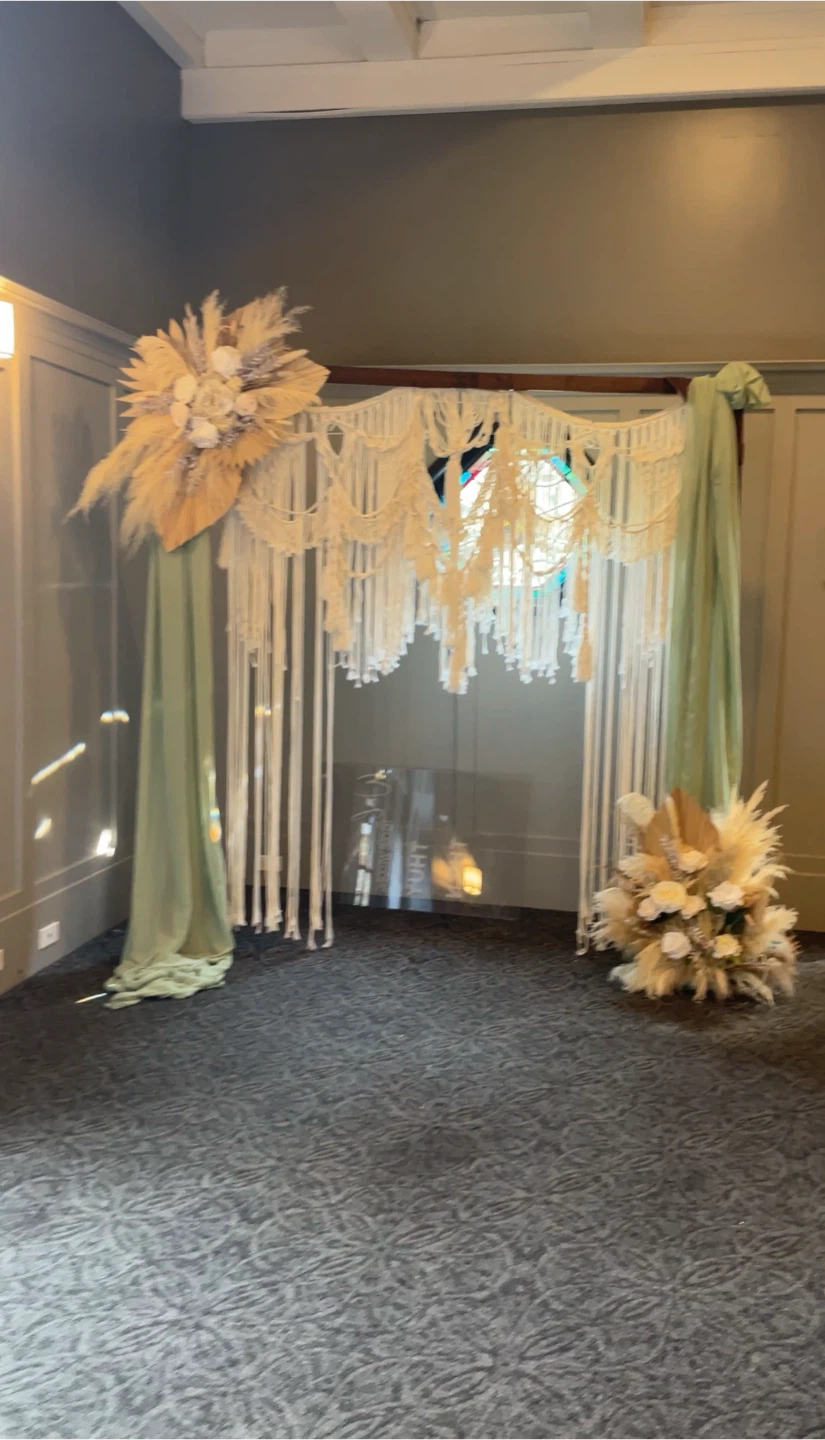 Wooden Wedding Arch