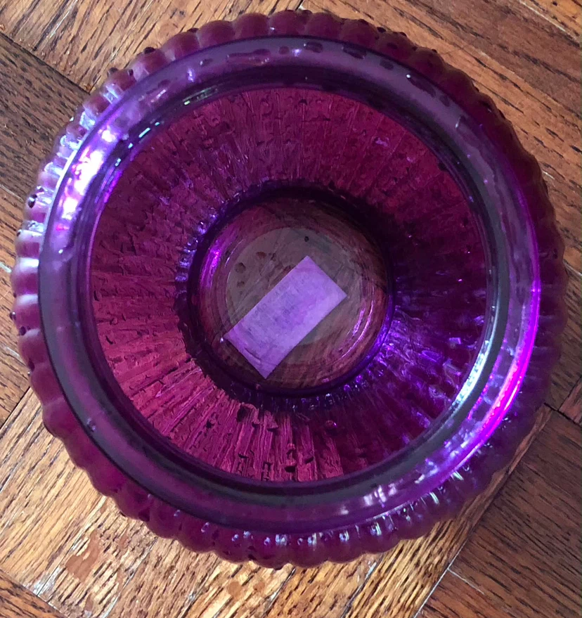 Purple Glass Vase - photo 3