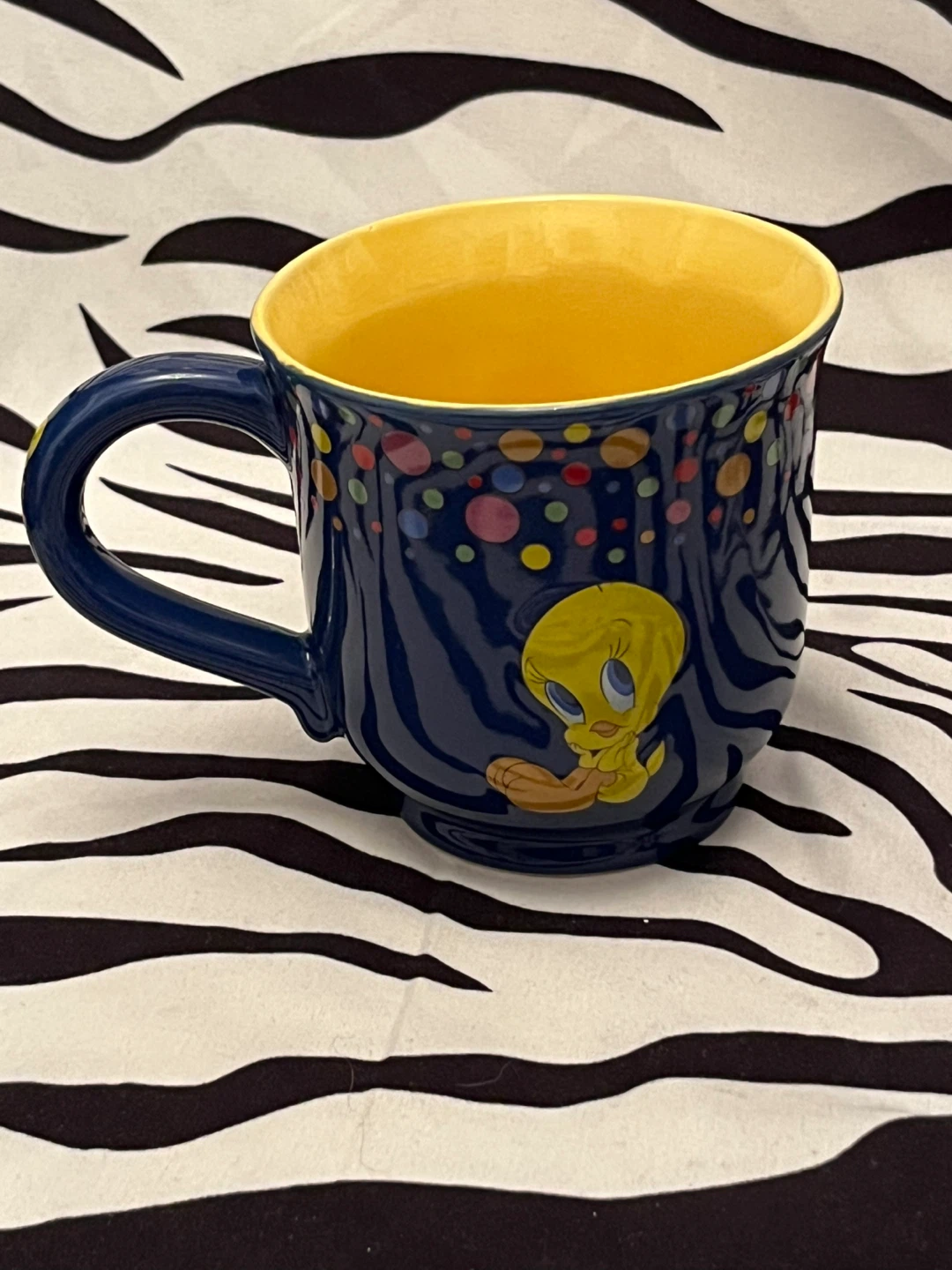 💙 Vintage 1998 Warner Bros. Looney Tunes Tweety Bird mug 💙 - photo 5