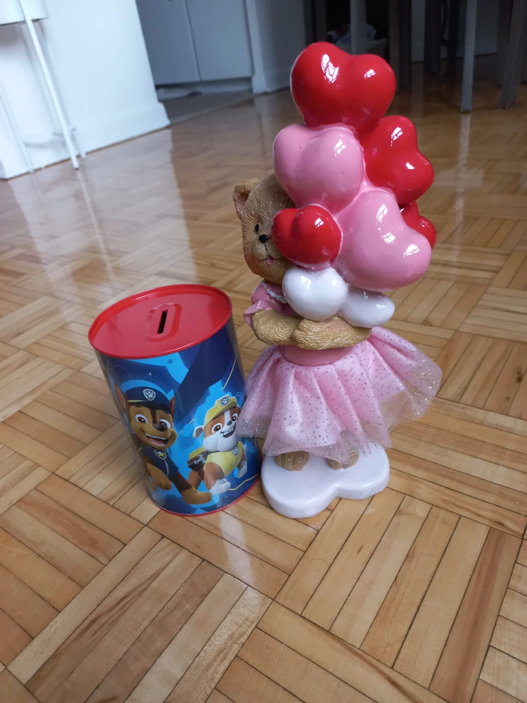Paw Patrol and Teddy Bear Coin Banks - photo 3