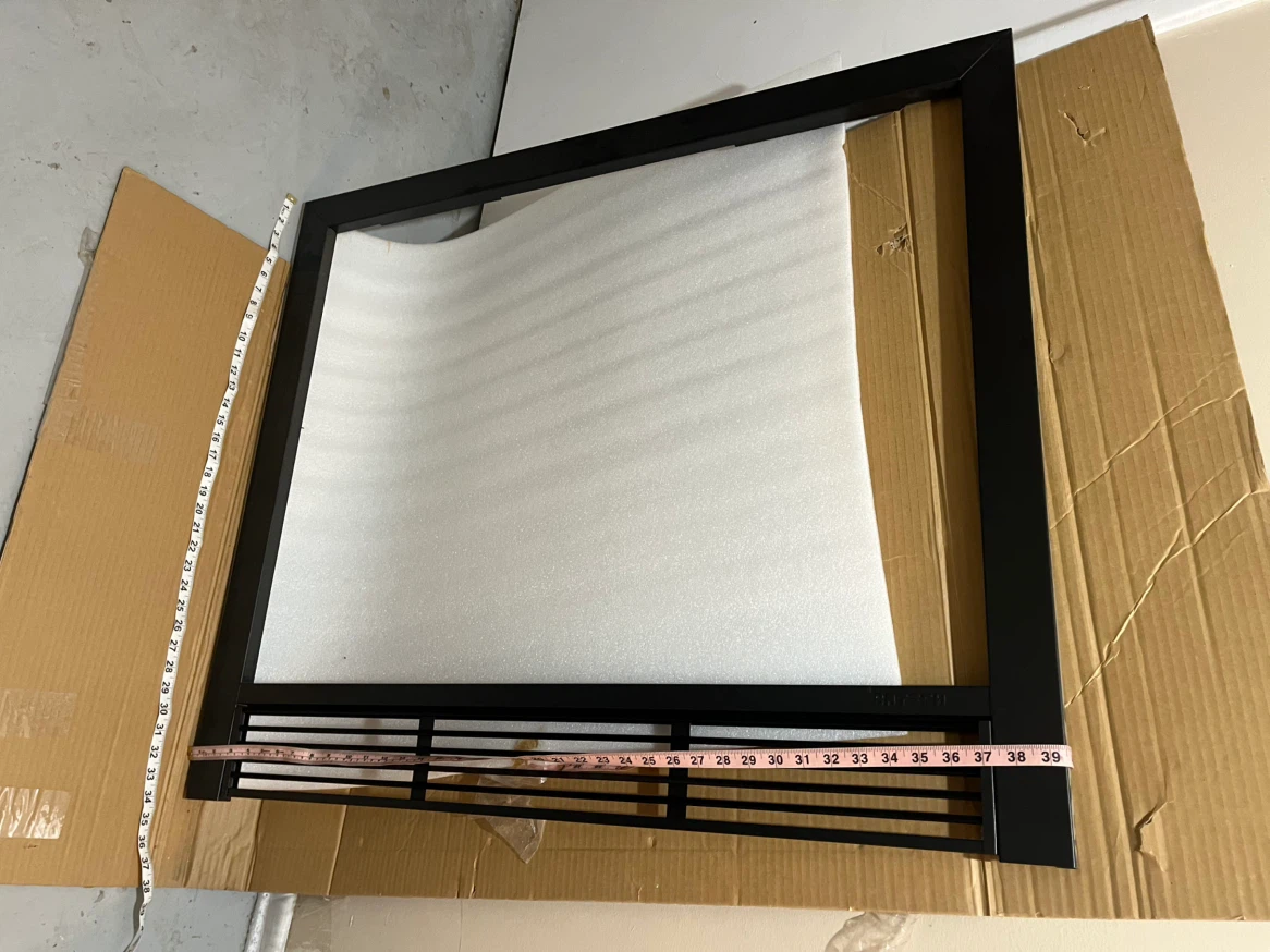 Ortech Electric Fireplace OD39-2000M Front Cover - photo 2