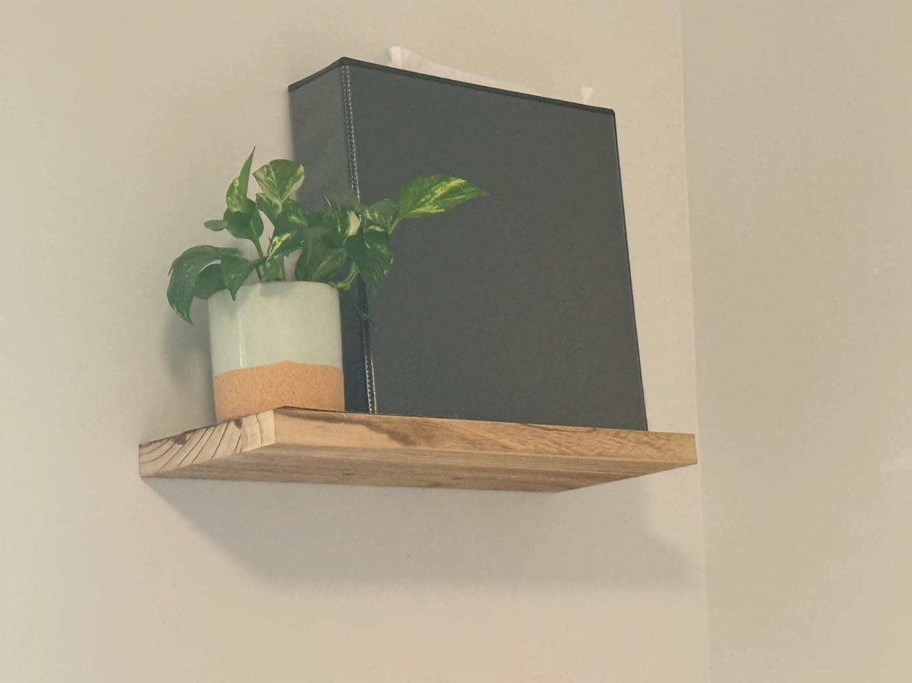 Set of 3 Rustic Wood Floating Shelves – Modern & Stylish ✨ - photo 4