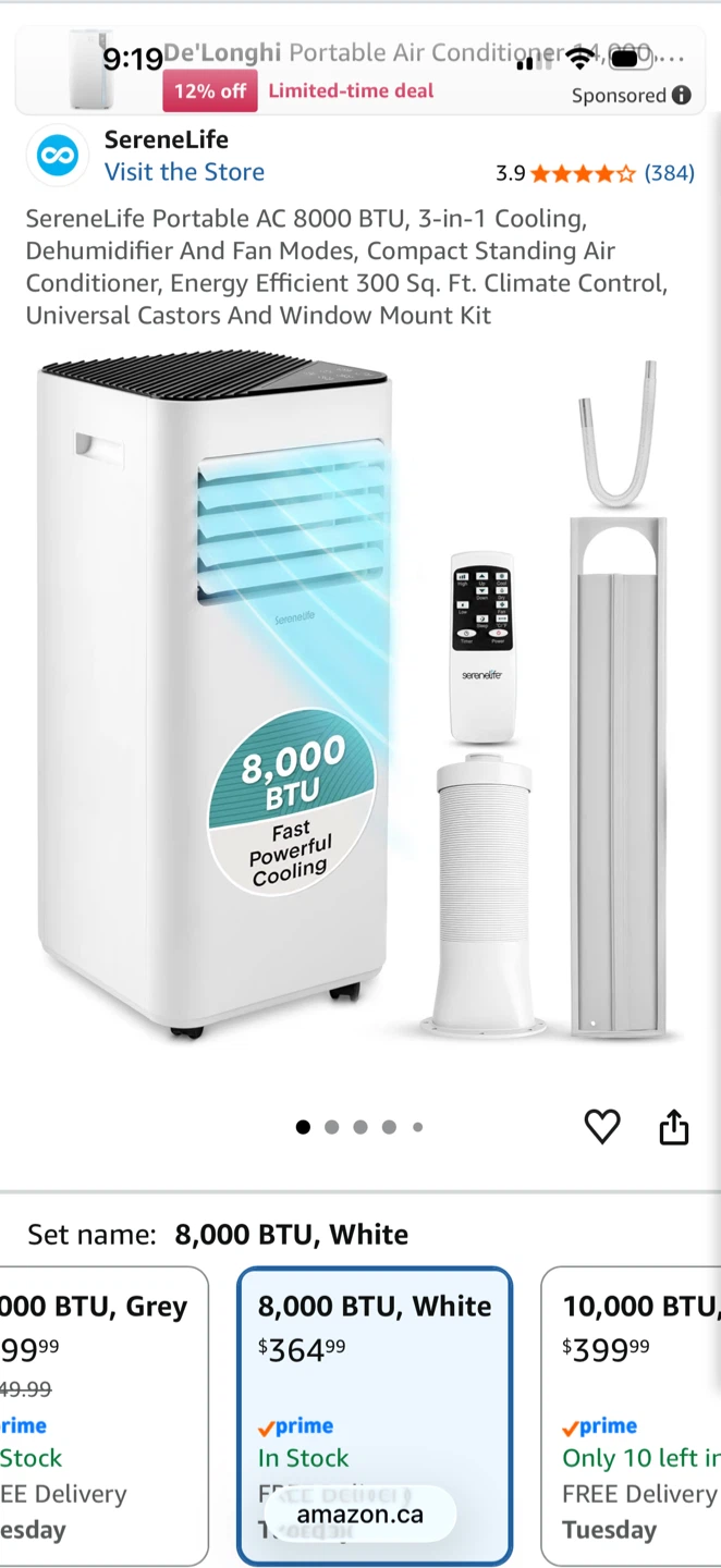 Portable Air Conditioner 10,000 BTU - photo 4