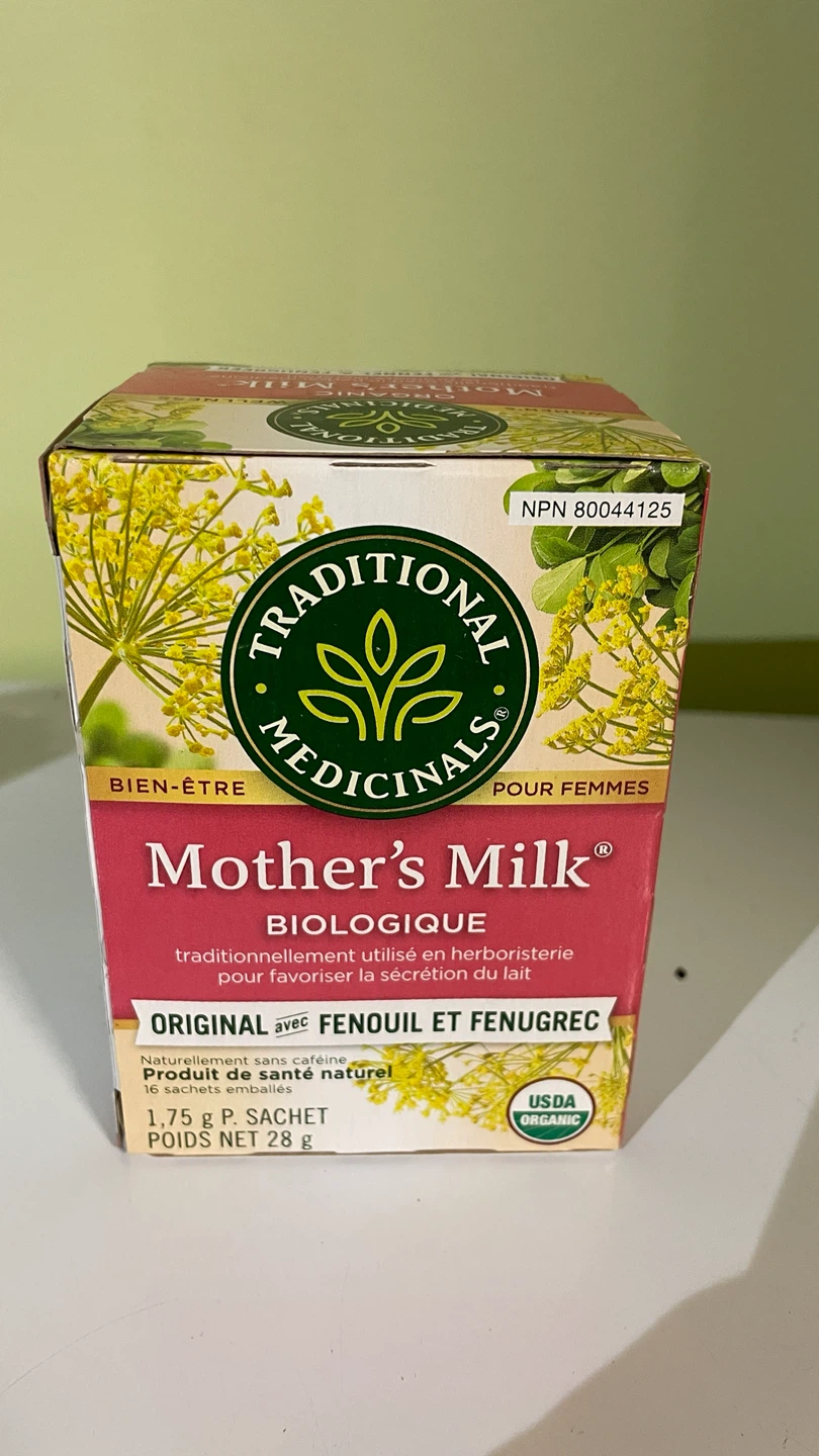 Traditional Medicinals Mother's Milk Organic Tea 5 Boxes