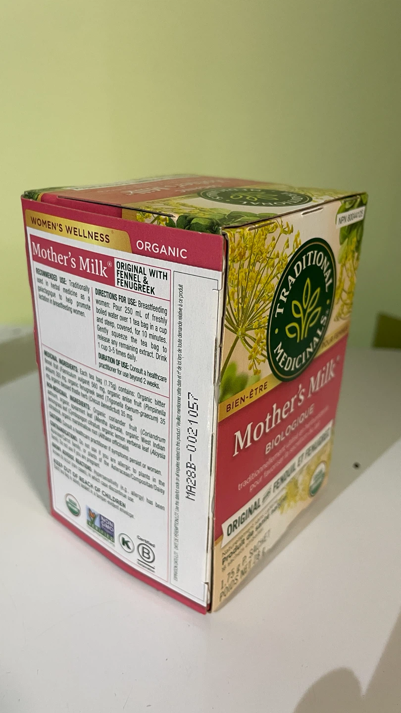 Traditional Medicinals Mother's Milk Organic Tea 5 Boxes - photo 2
